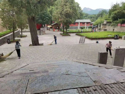 濟南市靈巖寺景區加強環境整治,提升景區旅游品質