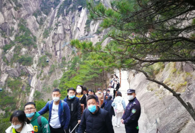 清明小長假第三天 黃山風景區管理有序，游客體驗再升級